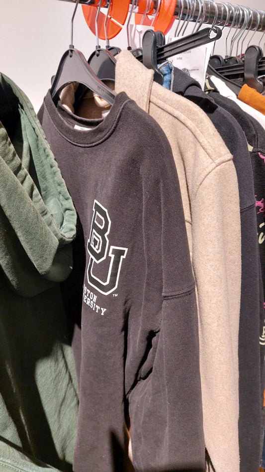 Boston University Sweatshirt Schwarz