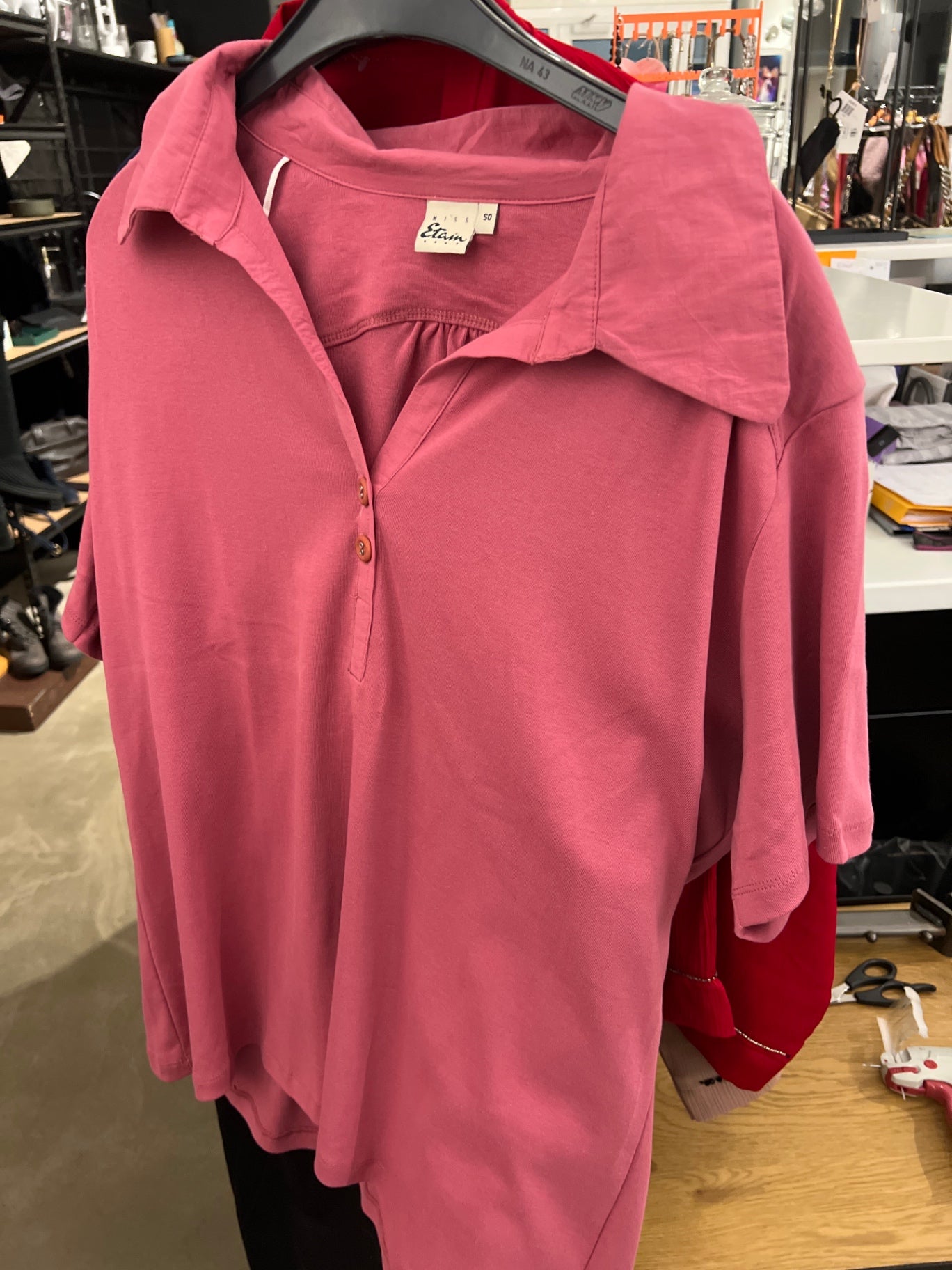 Miss Etam Bluse Rosa