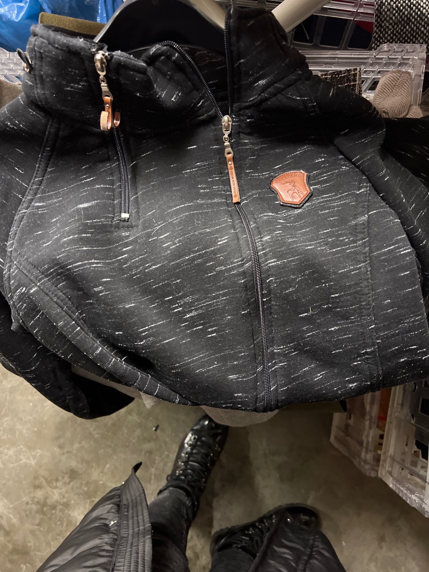 Naketano Jacke Schwarz Größe: XXL