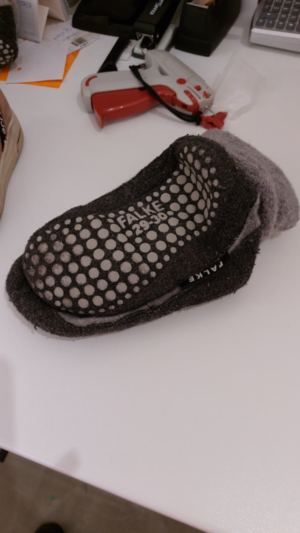 Falke Cosy Shoes Grau Größe: 29/30