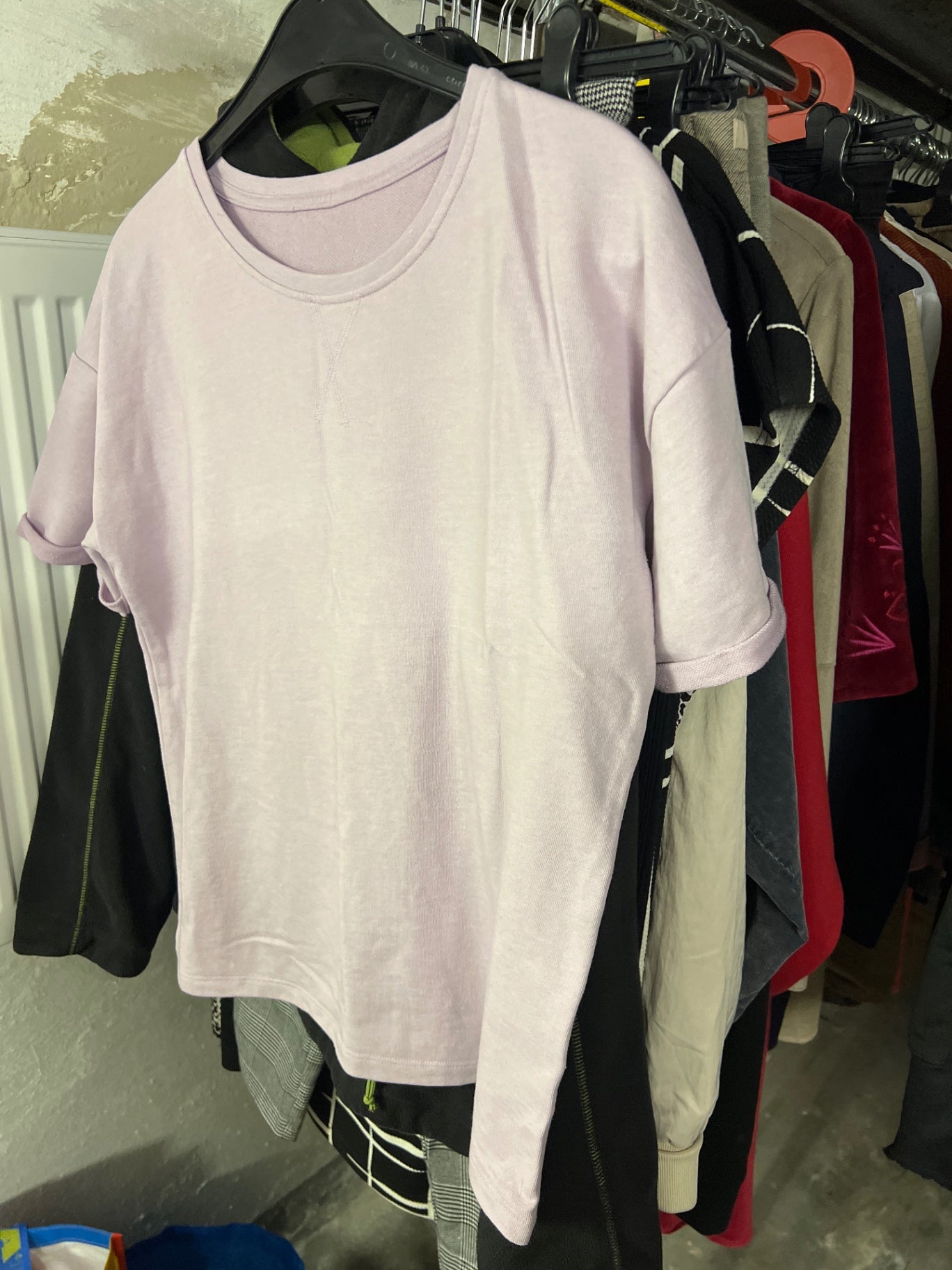 T-Shirt Helllila Größe: M