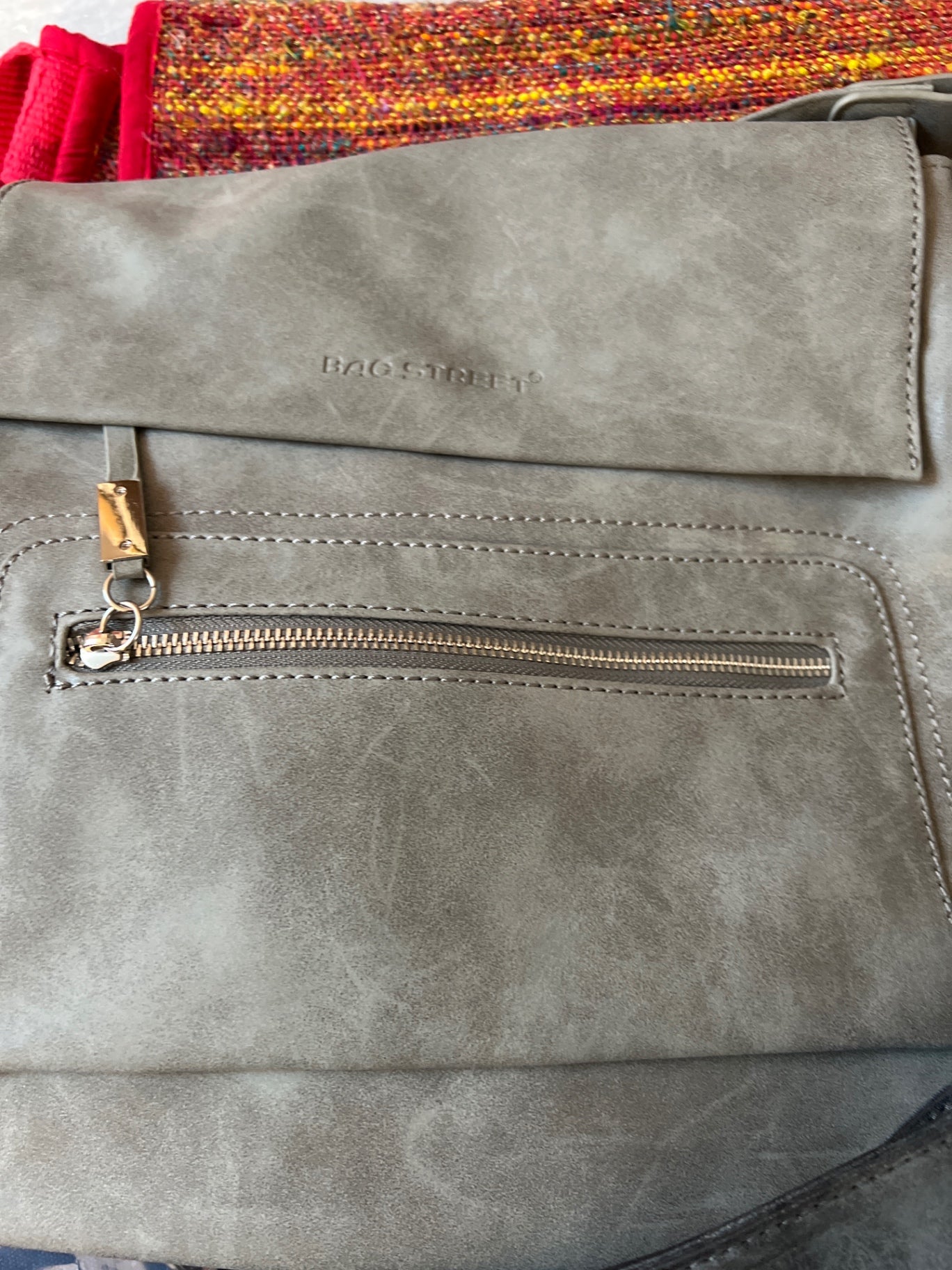 Bag Street Umhängetasche Grau