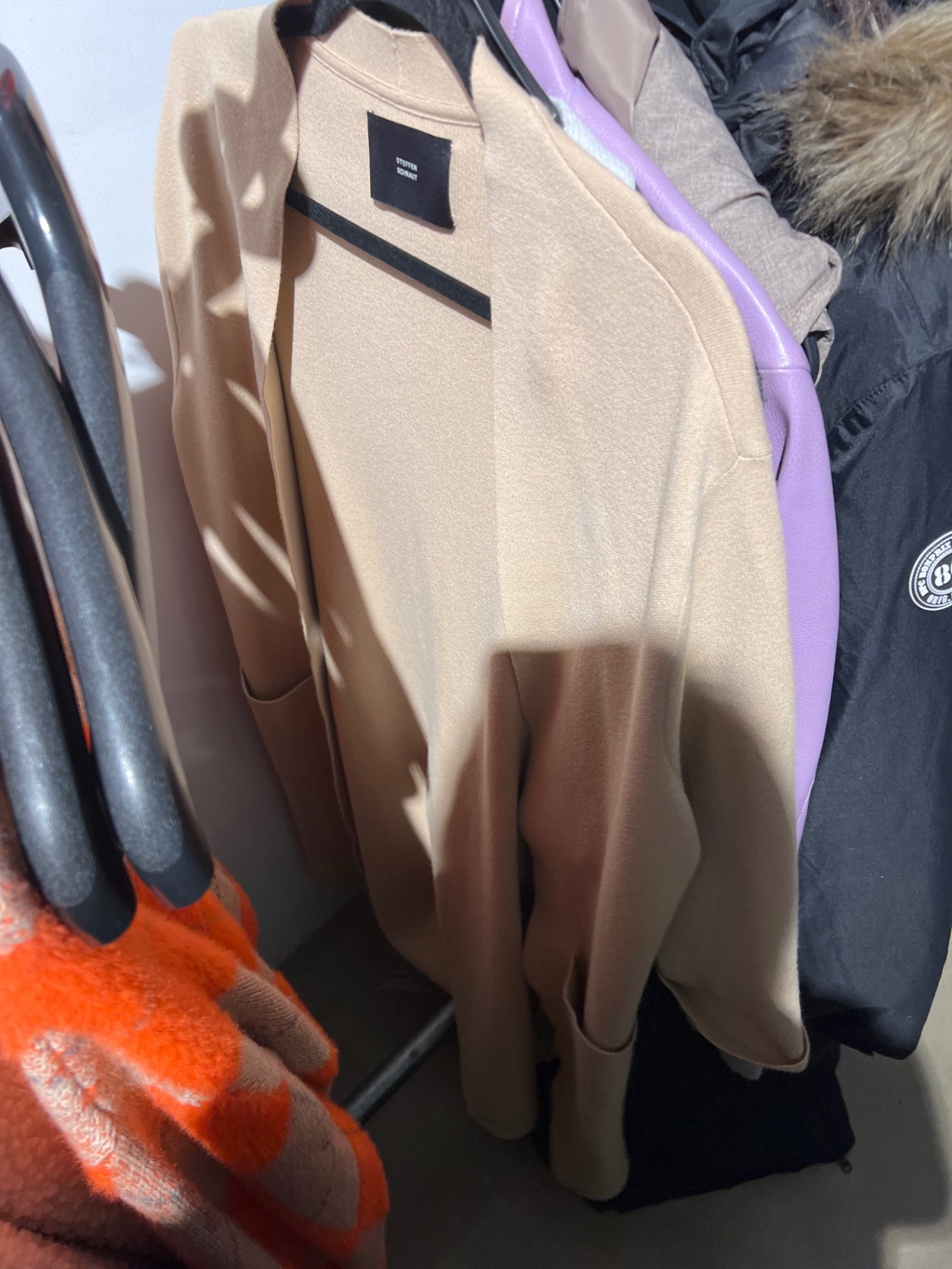 Steffen Schraut Mantel Beige Größe: 36