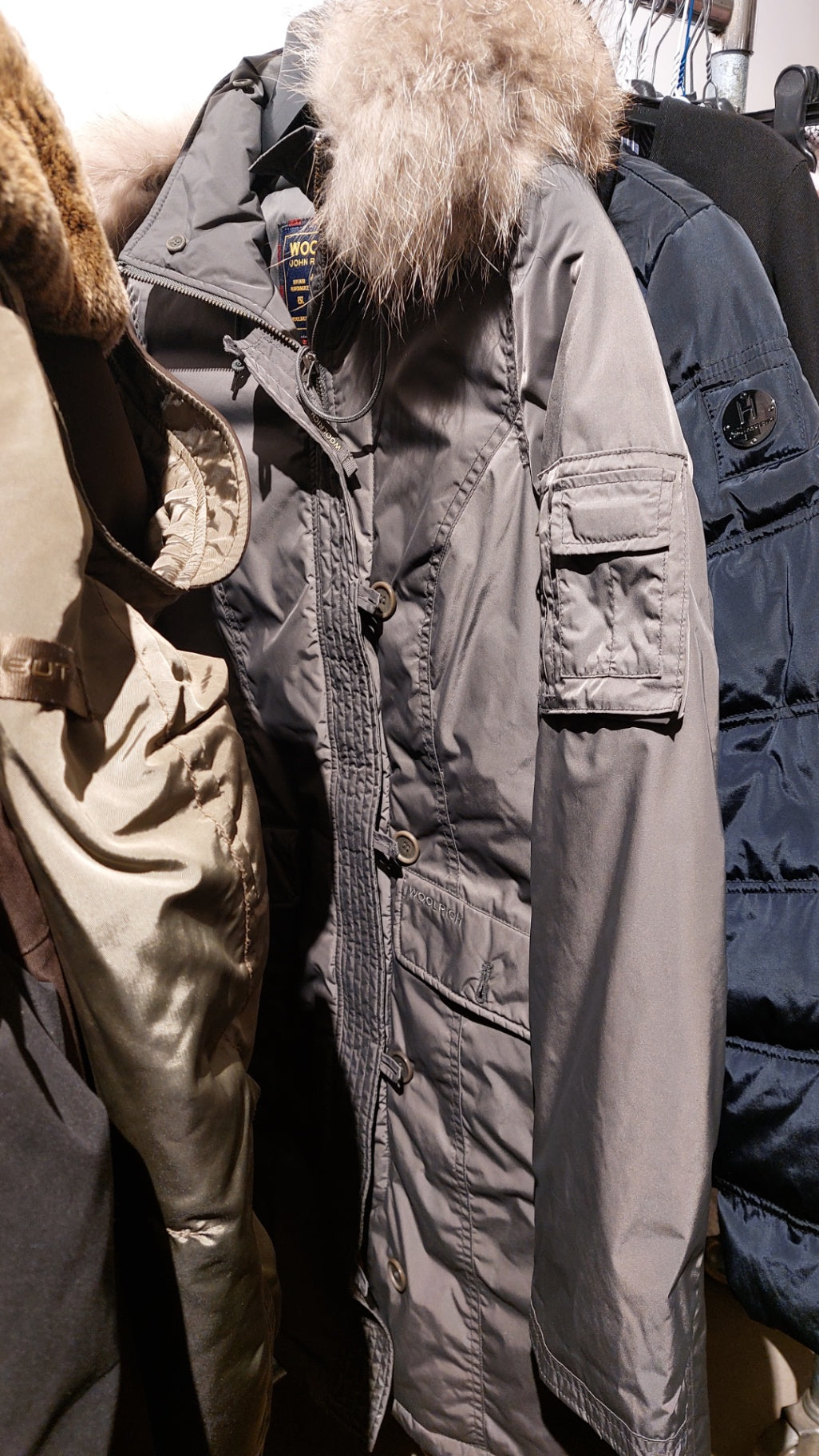 Woolrich Parka Grau Größe: M