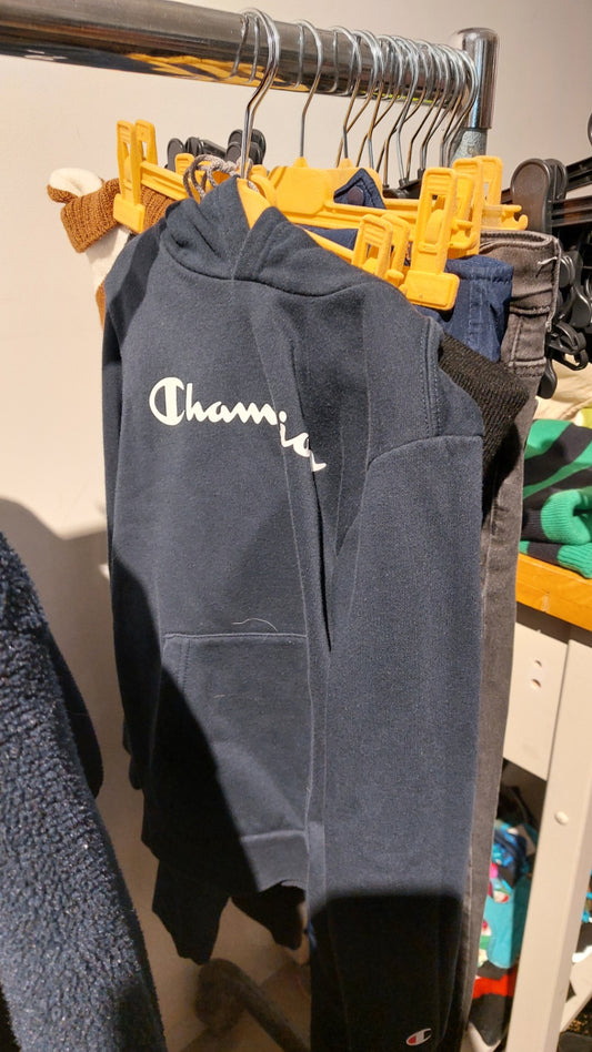Champion Kapuzenpullover Dunkelblau Größe: 122/128