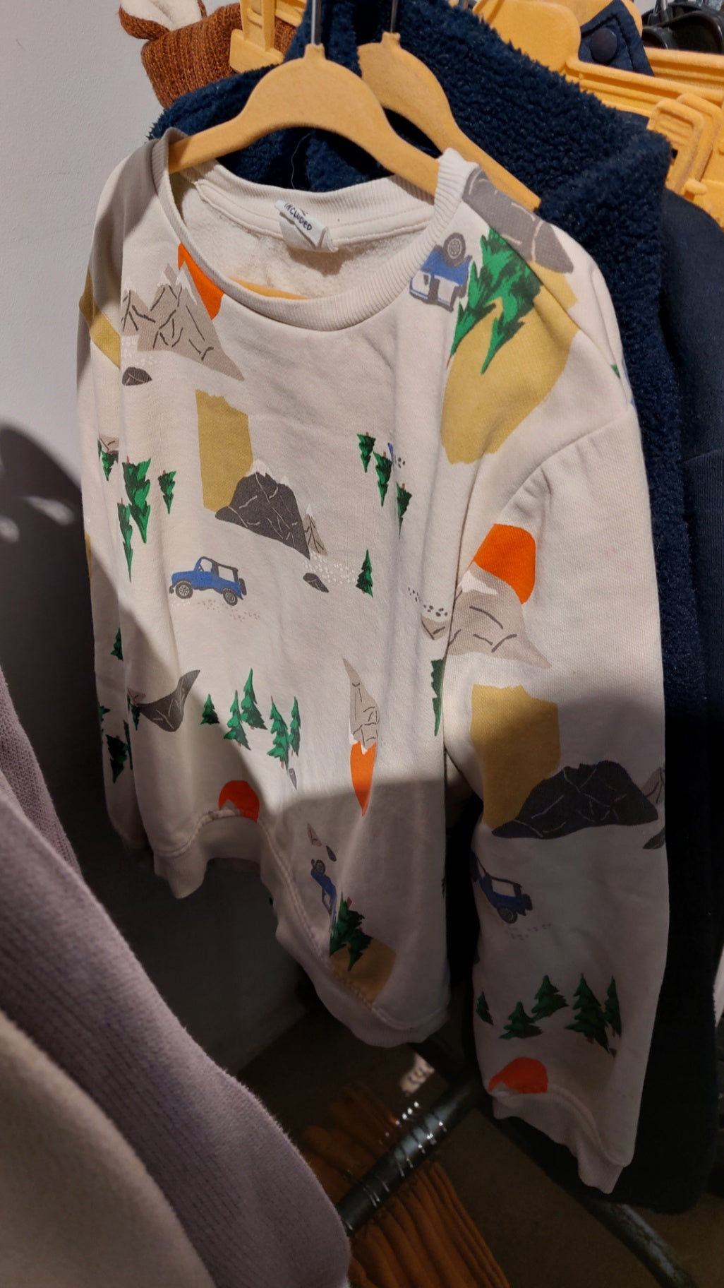 Bonjour Pullover Weiß Größe: 122/128