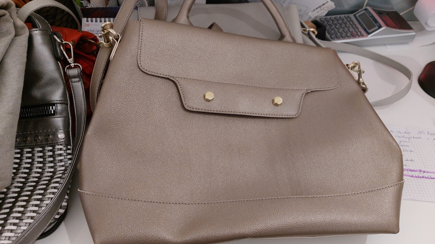 Envy Handtasche Gold Größe:
