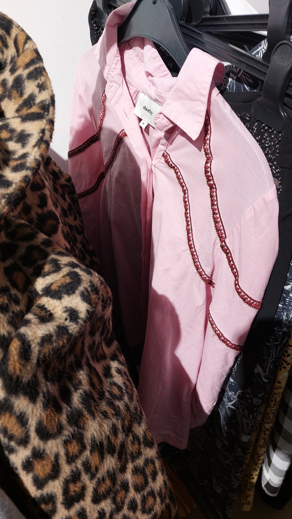 Shoeby Bluse Rosa Größe: S
