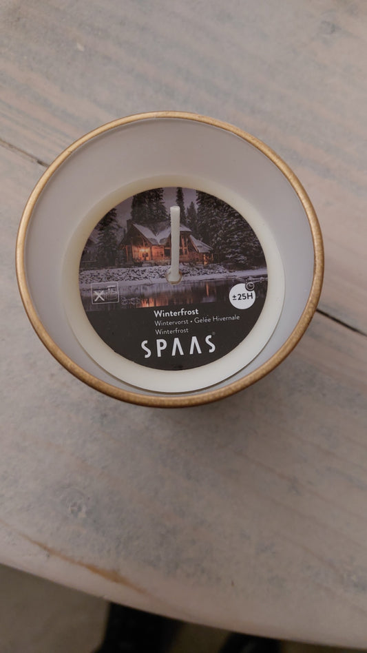 Spaas Kerze "Winterfrost"