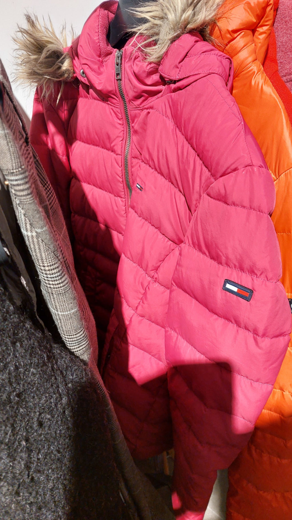 Tommy Hilfiger Daunenjacke Pink Größe: 44