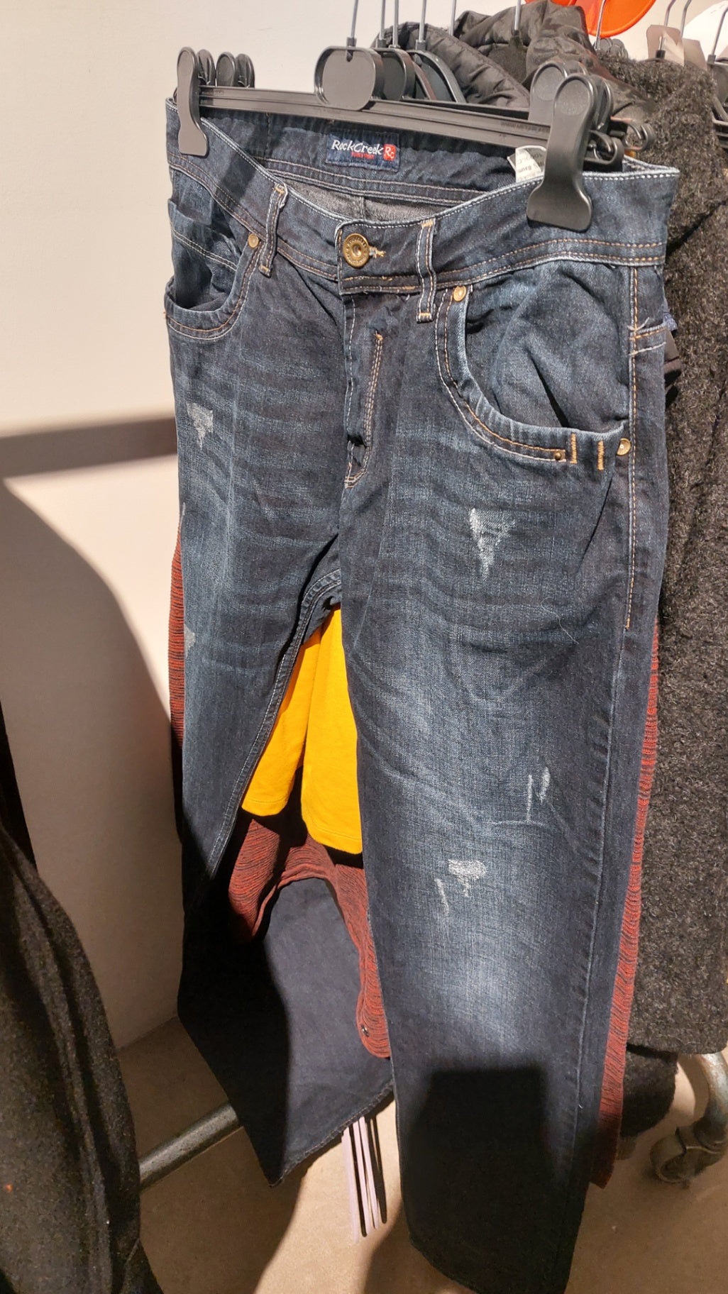 Rock Creek Jeans Dunkelblau Größe: 36