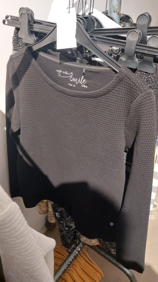 Tom Tailor Pullover Schwarz Größe: S