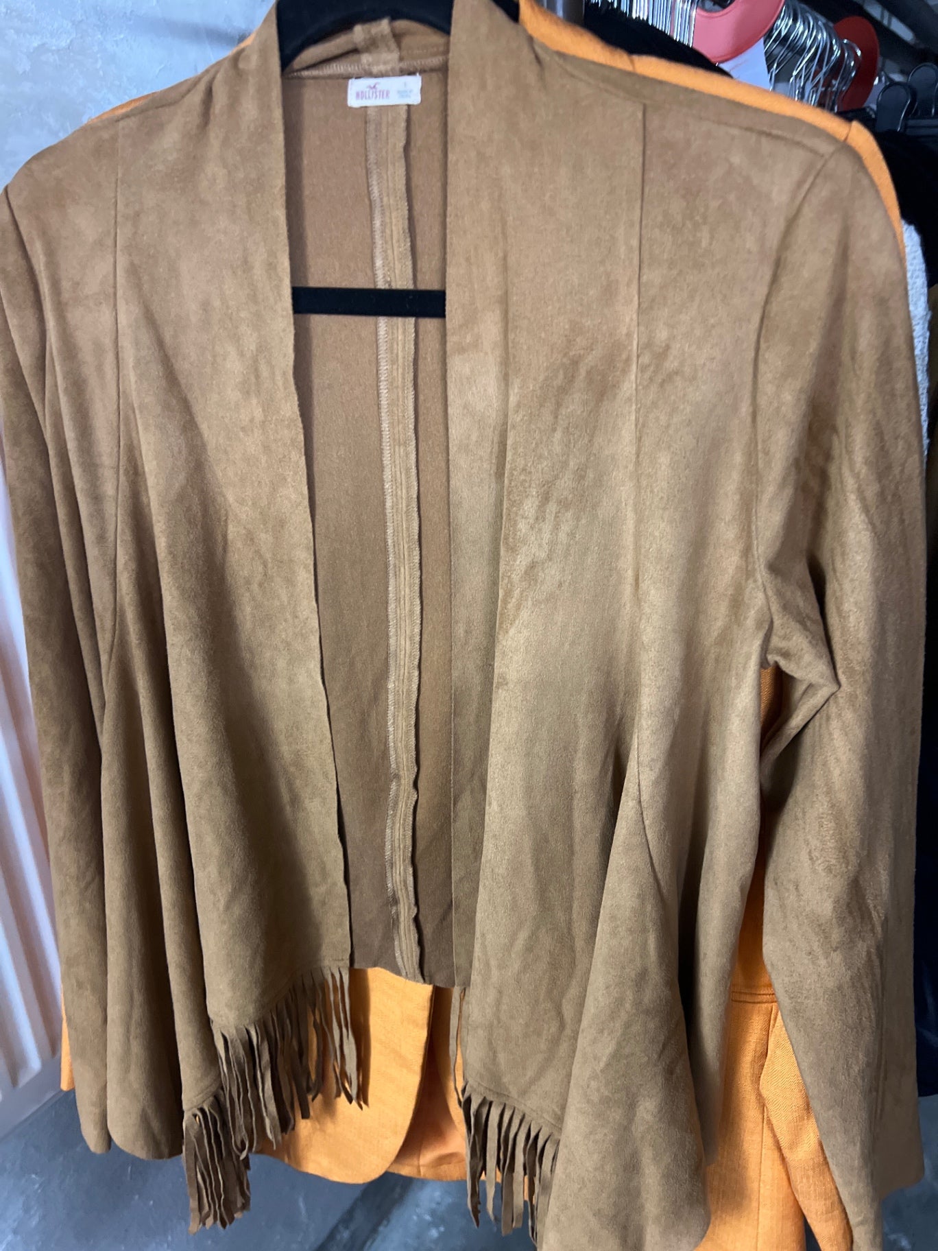 Hollister Jacke Braun Größe: S