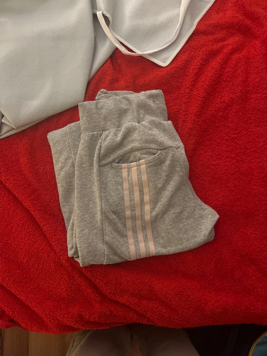 Adidas Jogginghose Grau Größe: S