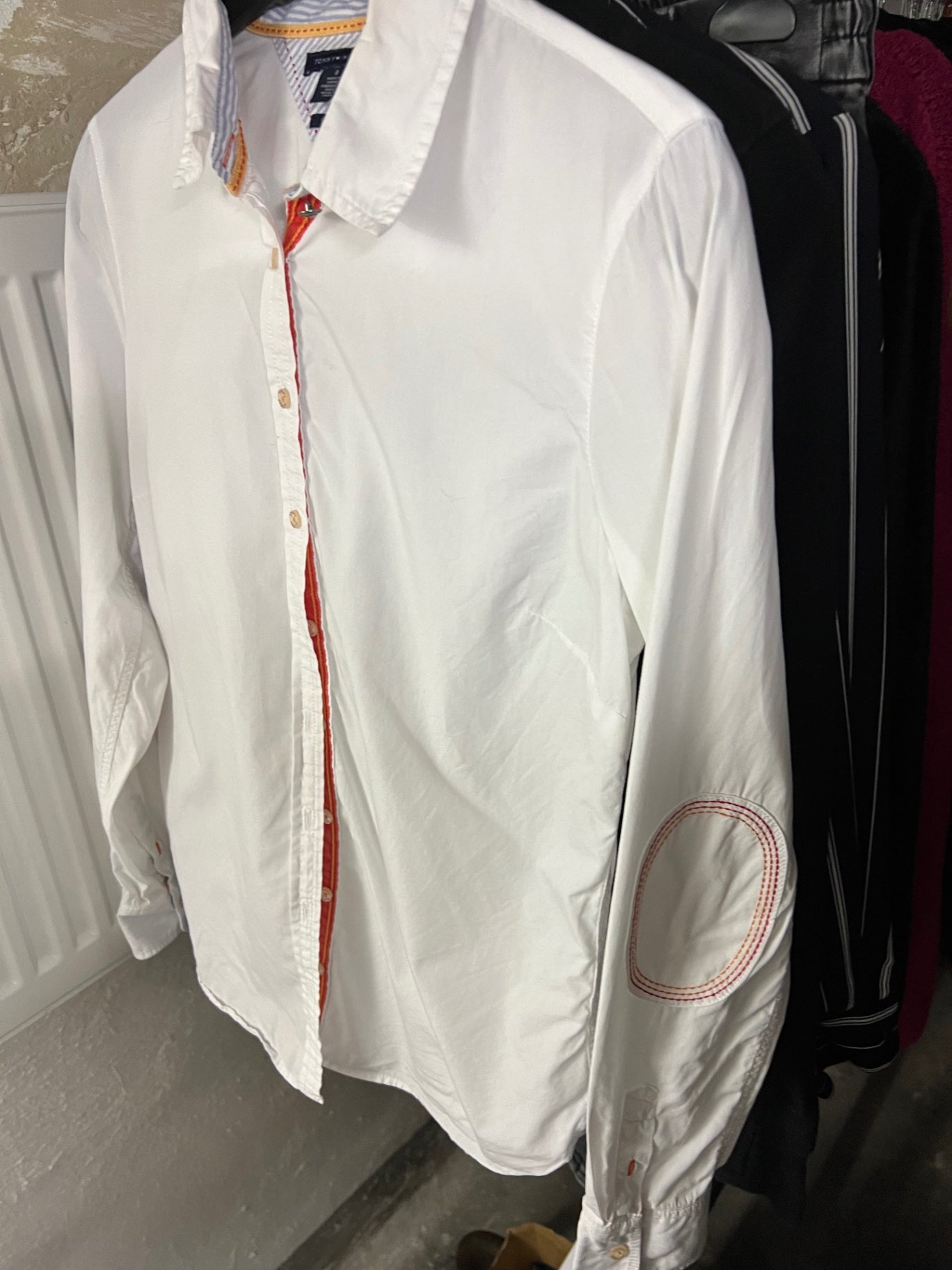 Tommy Hilfiger Damen Hemd Weiß Größe: 8