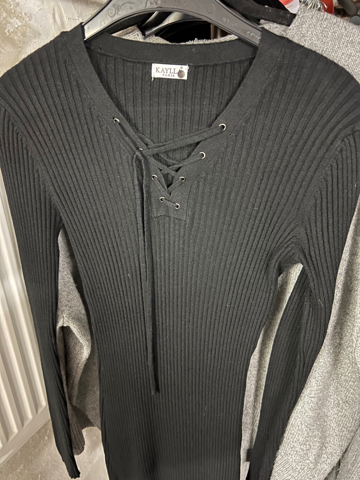 KAYLL Paris Pullover Schwarz Größe: S