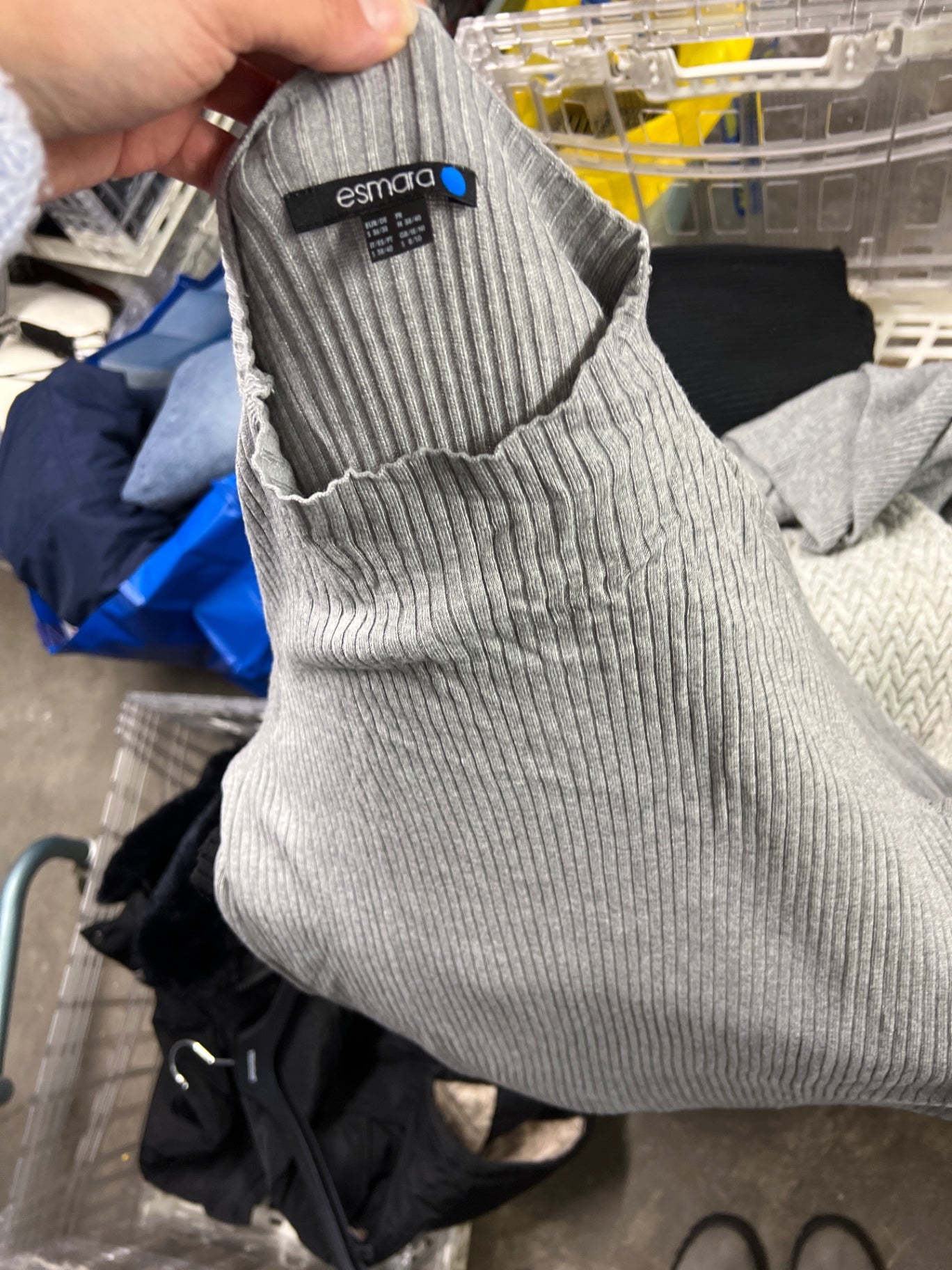 Esmara Pullover Grau Größe: S