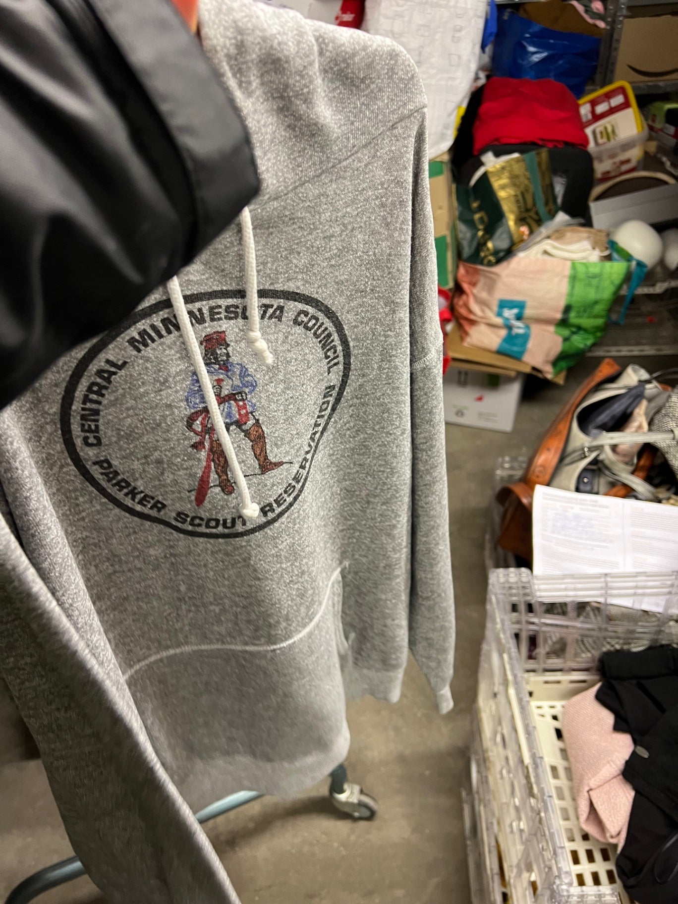 Hoodie Grau REDUZIERT Größe: 158