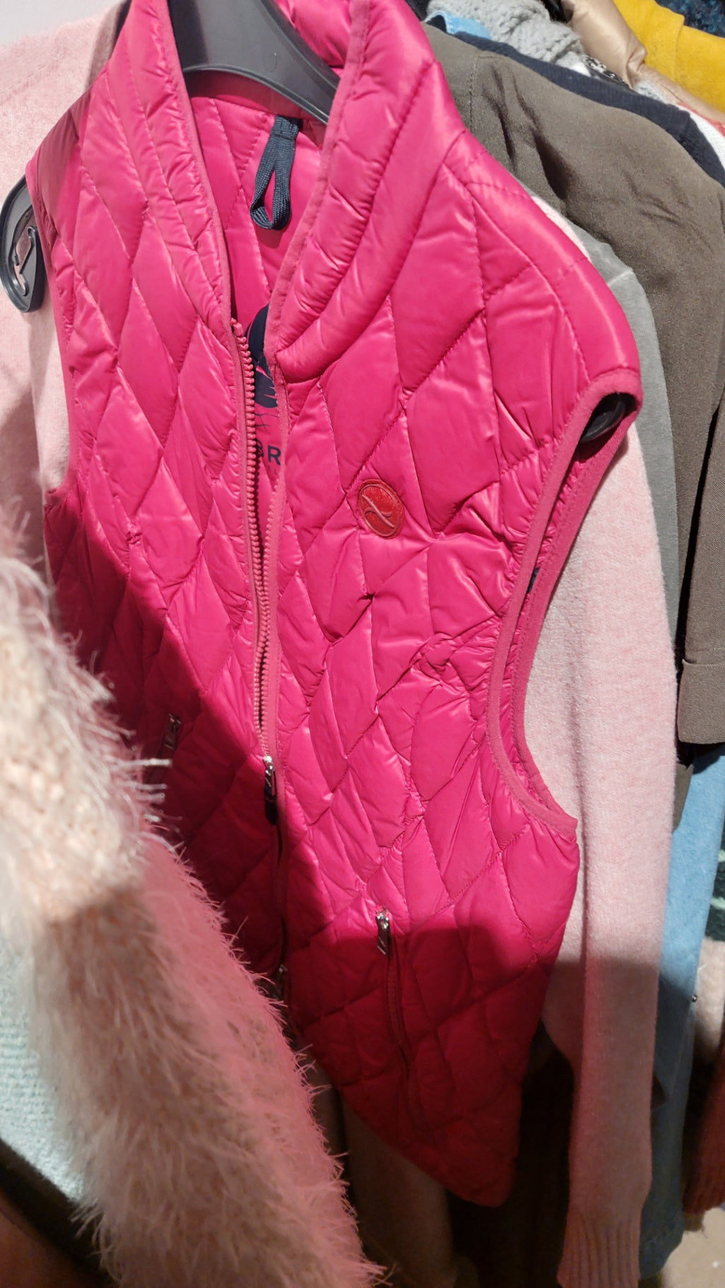 Brax Steppweste Pink Größe: S