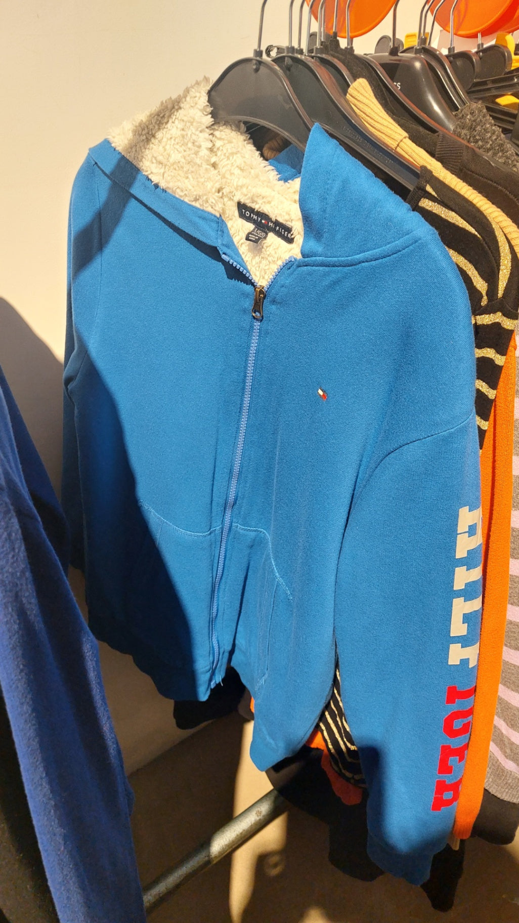 Tommy Hilfiger Kapuzenjacke Blau Größe: S