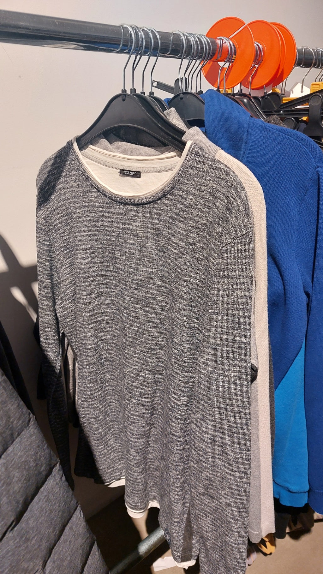Key Largo Pullover Grau Größe: L