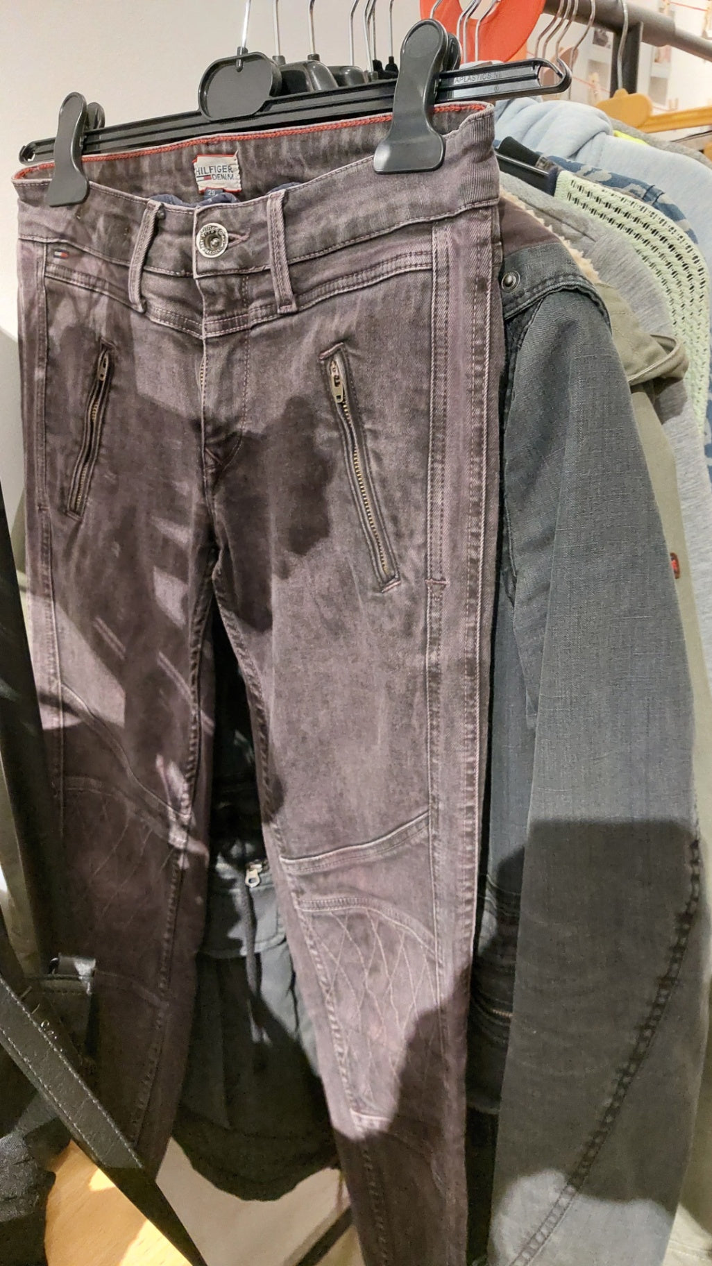 Hilfiger Denim Jeans Lila Größe: 29/32