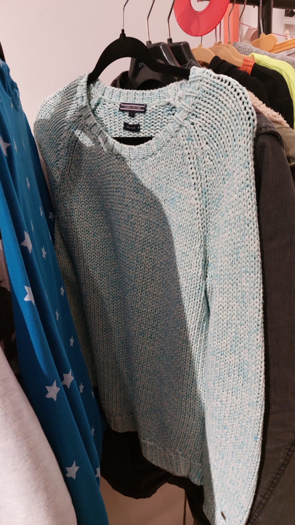 Tommy Hilfiger Pullover Hellblau Größe: S