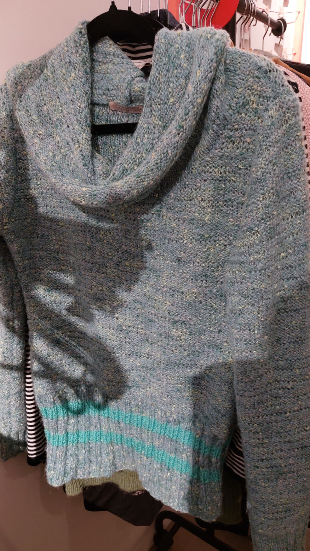 Orsay Pullover Blau Größe: M