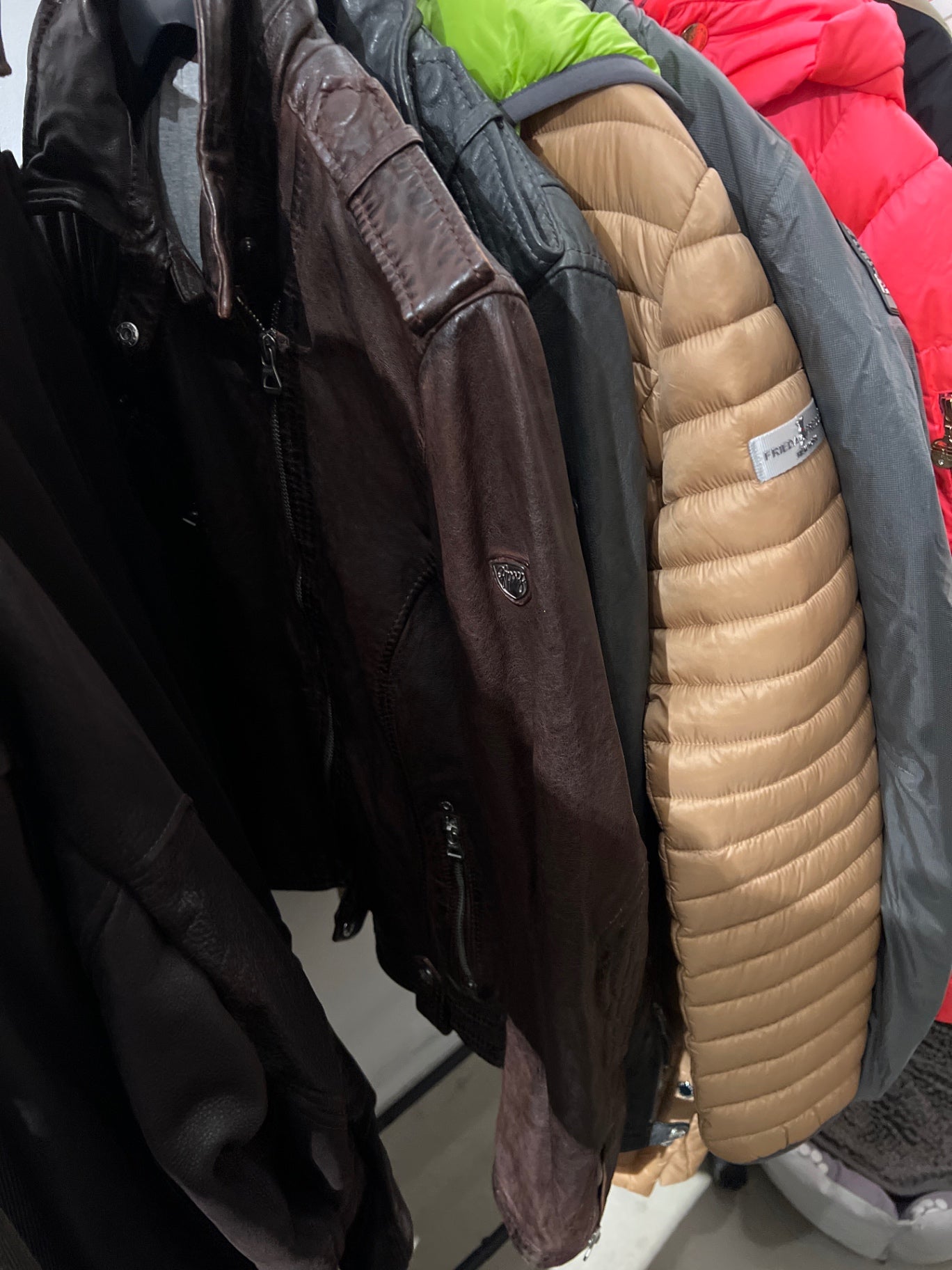 Gipsy Lederjacke Braun Größe: S-M