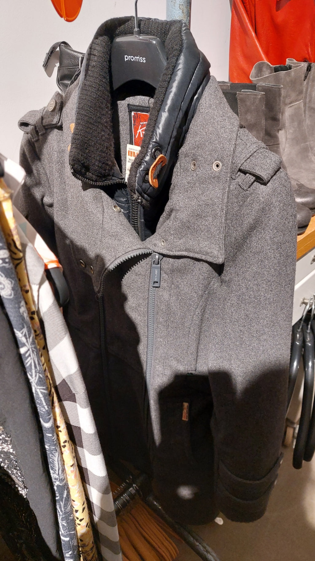 Khujo Jacke Grau Größe: L