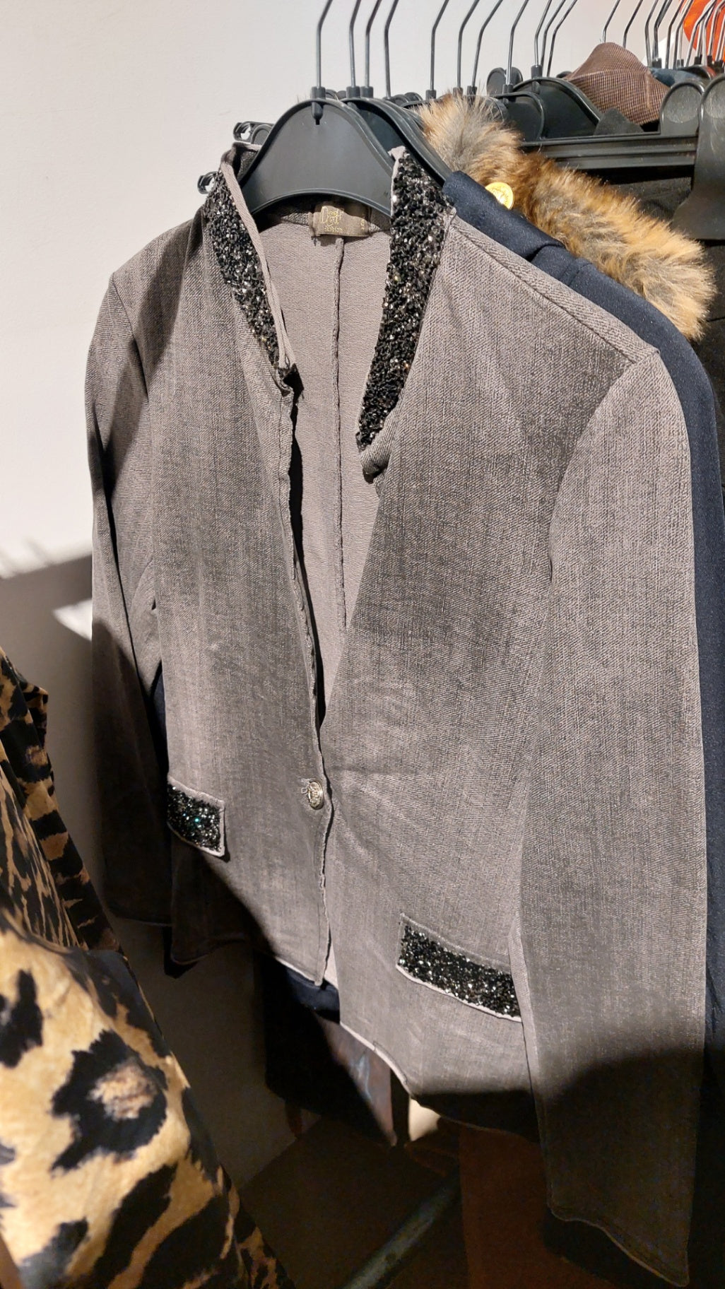 D&F Blazer Grau Größe: S