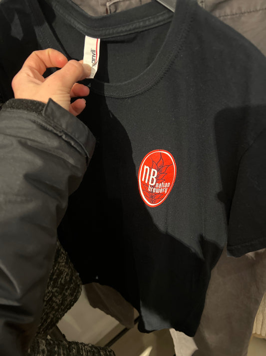 Anvil T-Shirt Schwarz Größe: S