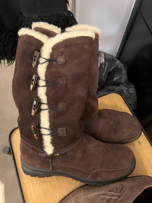 Rieker Stiefel Braun Größe: 40