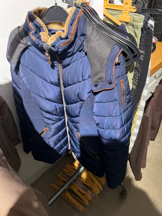 Tom Tailor Winterjacke Blau Größe: 38