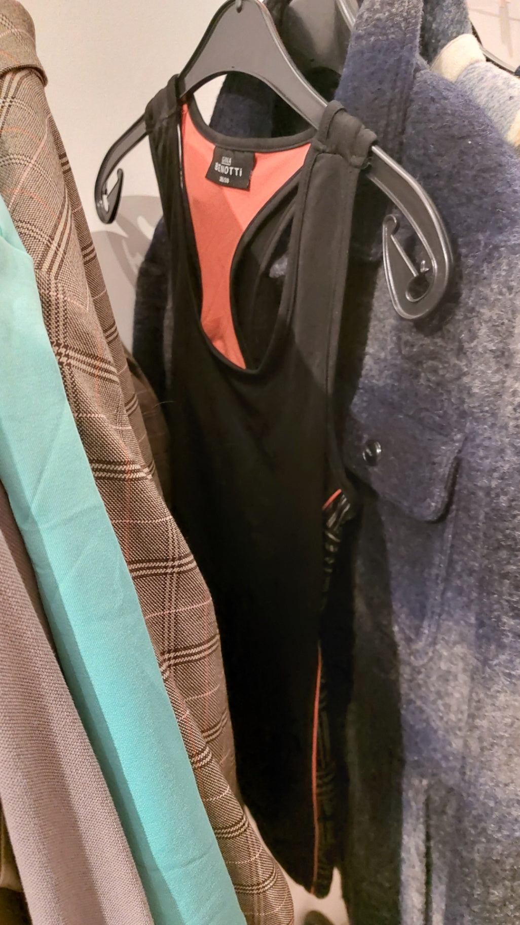 Gina Benotti Sporttop Schwarz Größe: 36/38