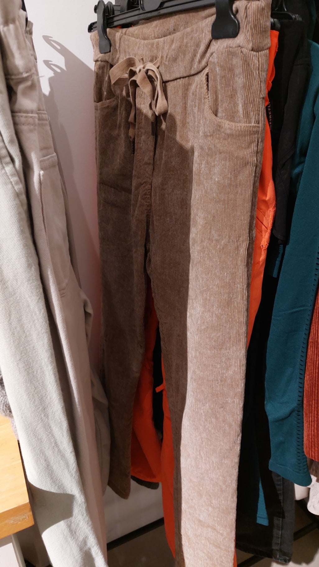 Made in Italy Hose Braun Größe: M