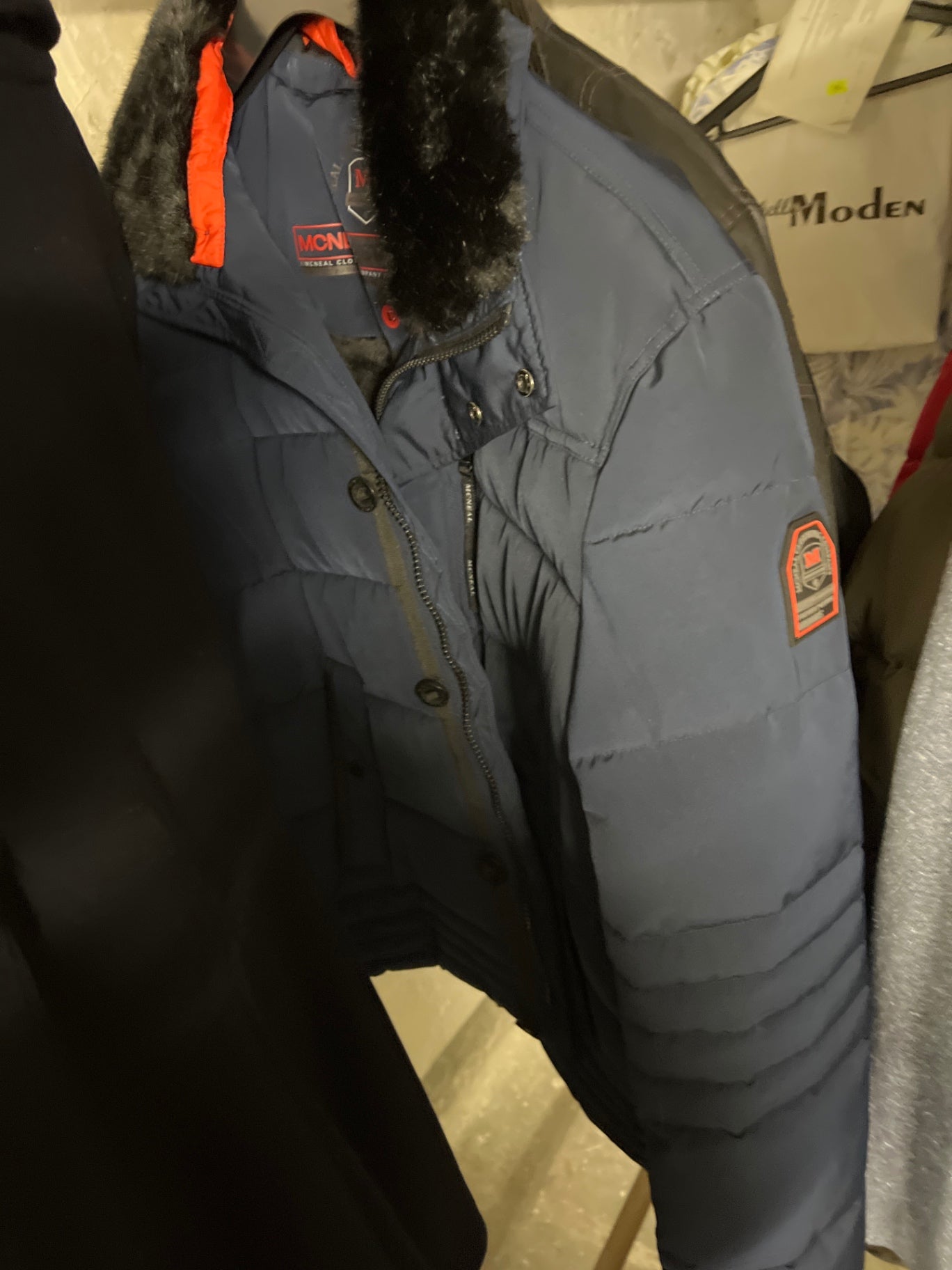 MCneal Winterjacke Blau Größe: XL