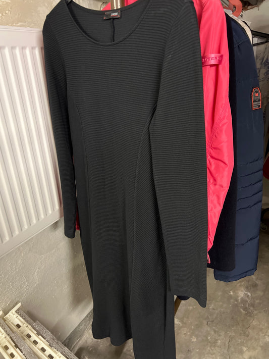 CINQUE Kleid Schwarz Größe: M - L