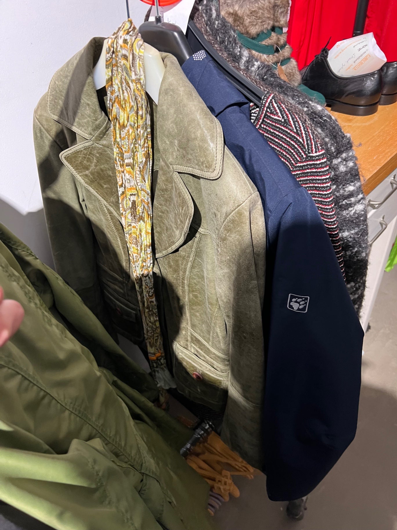 Vero Moda Lederjacke Parka Größe: L