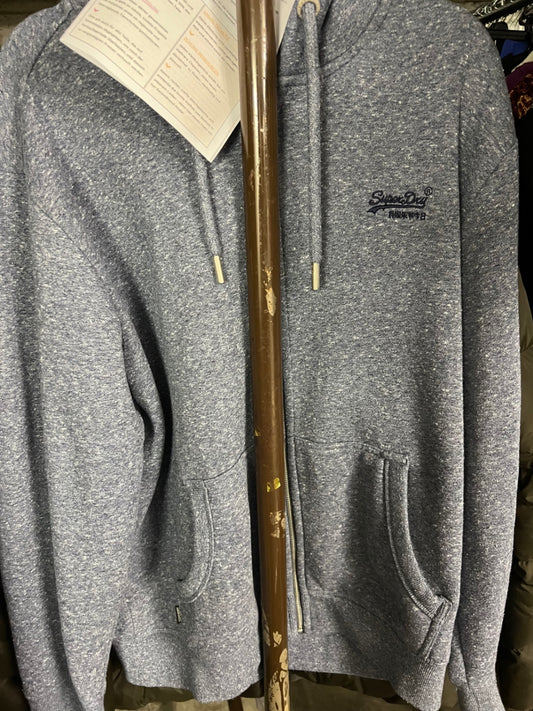 Superdry Hoodie Grau Größe: XXXL