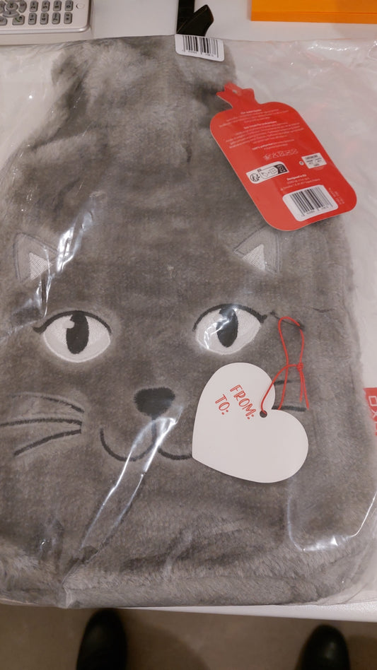 SOXO Wärmeflasche Katze