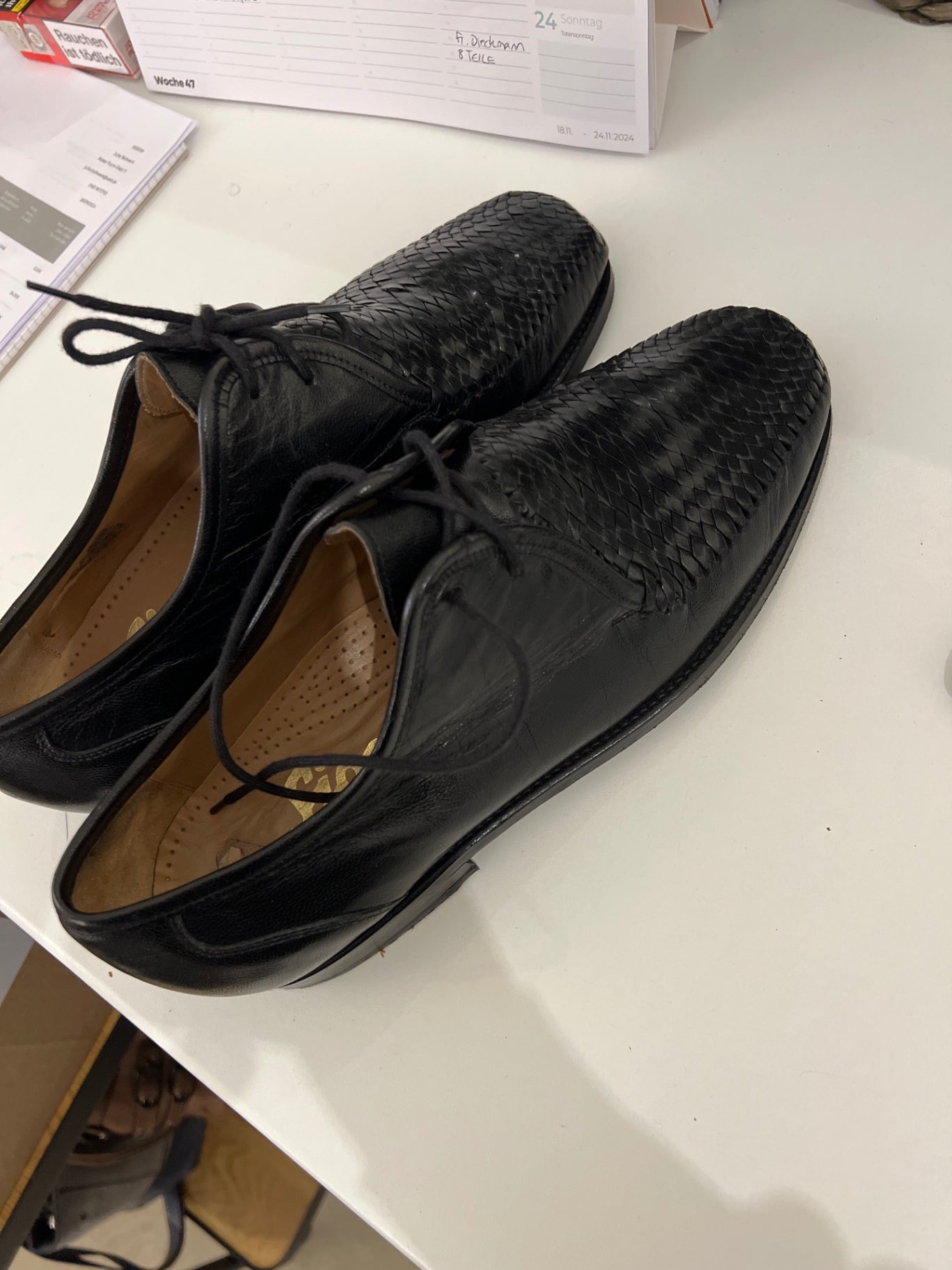 Sioux Schuhe handarbeit Schwarz Größe: 7