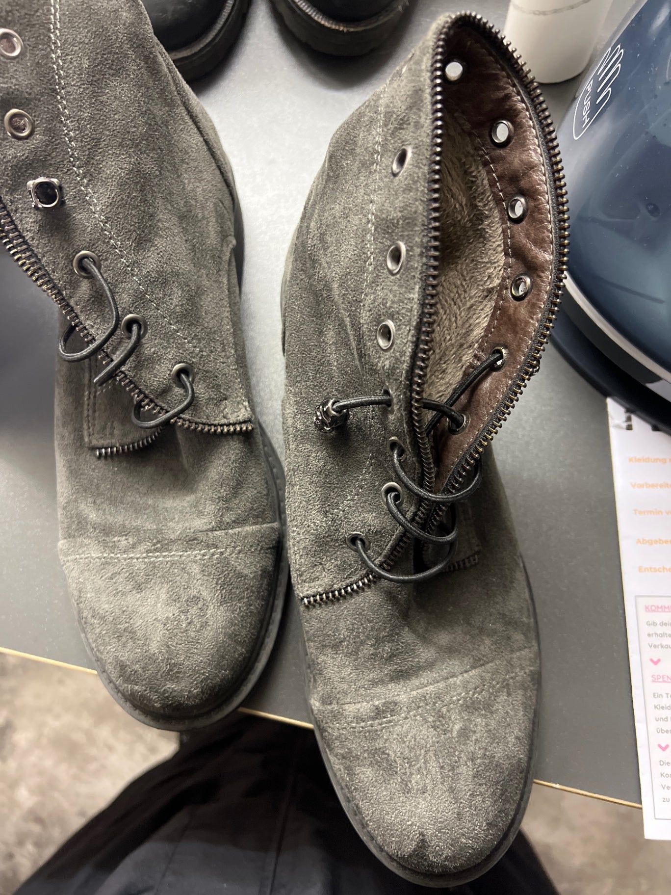 La Strada Stiefel Grau Größe: 40/41