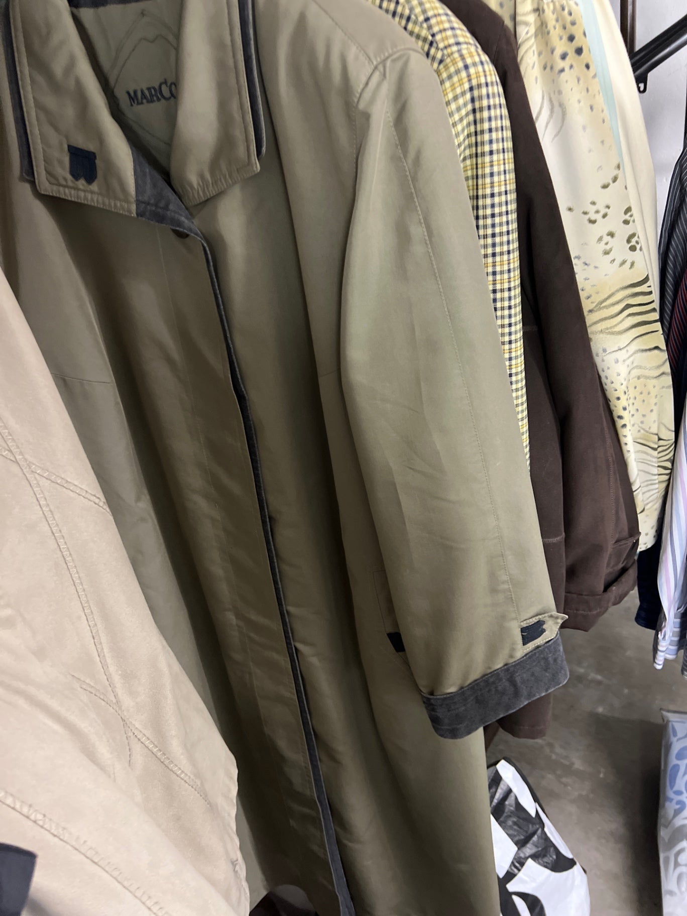 Marcona Mantel Beige Größe: XXXL
