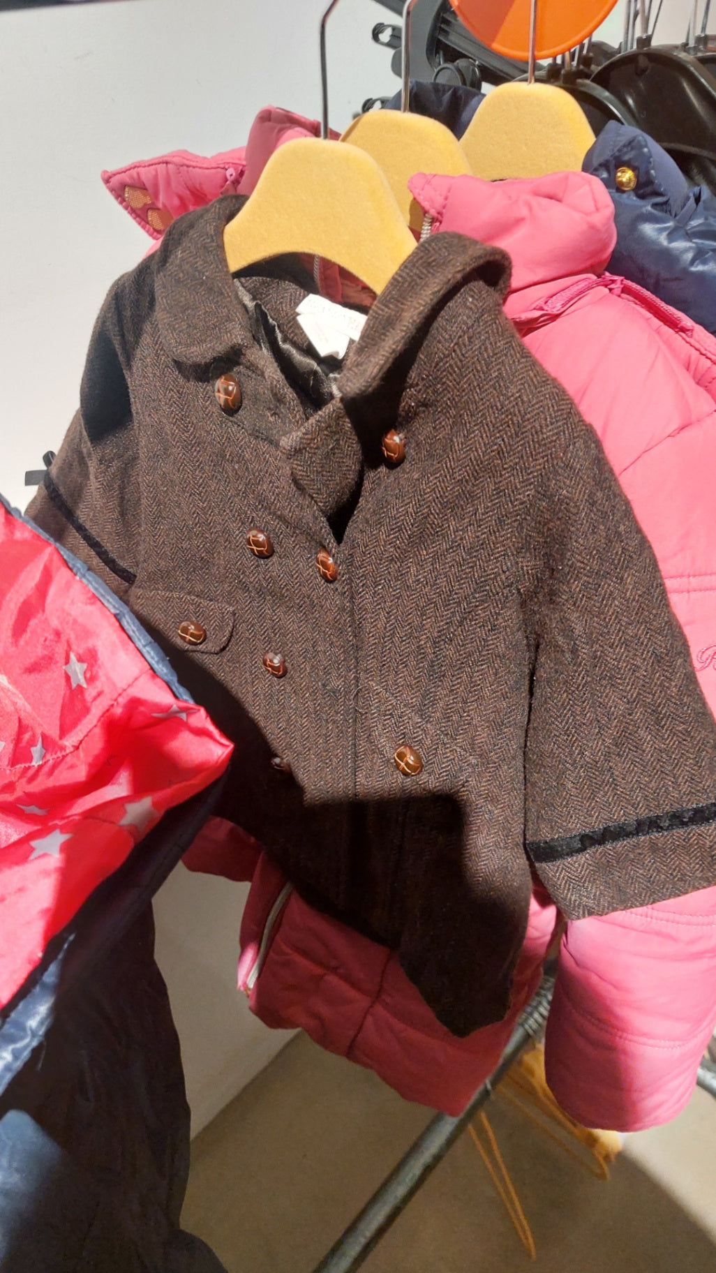 H&M Mantel Braun Größe: 68