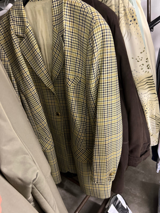 Blazer Mehrfarbig kariert Größe: XXXL