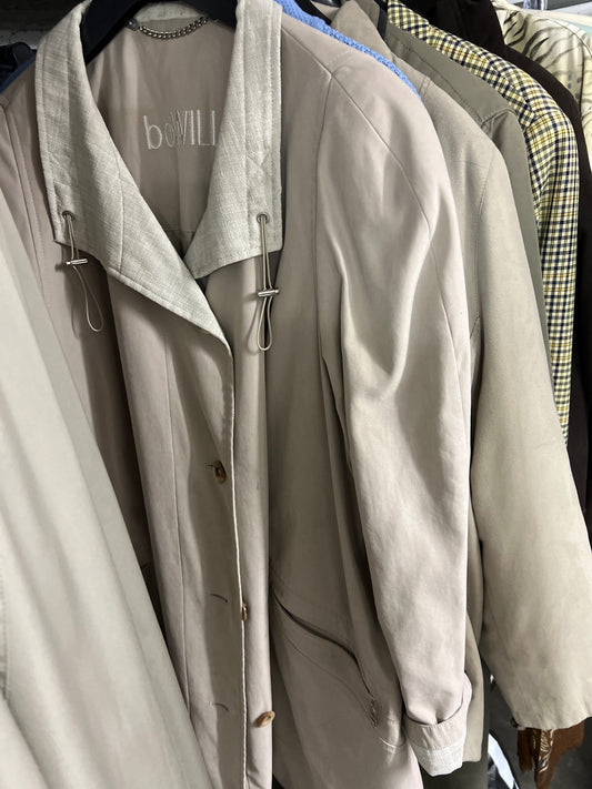 bovilla Mantel Beige Größe: XXXL