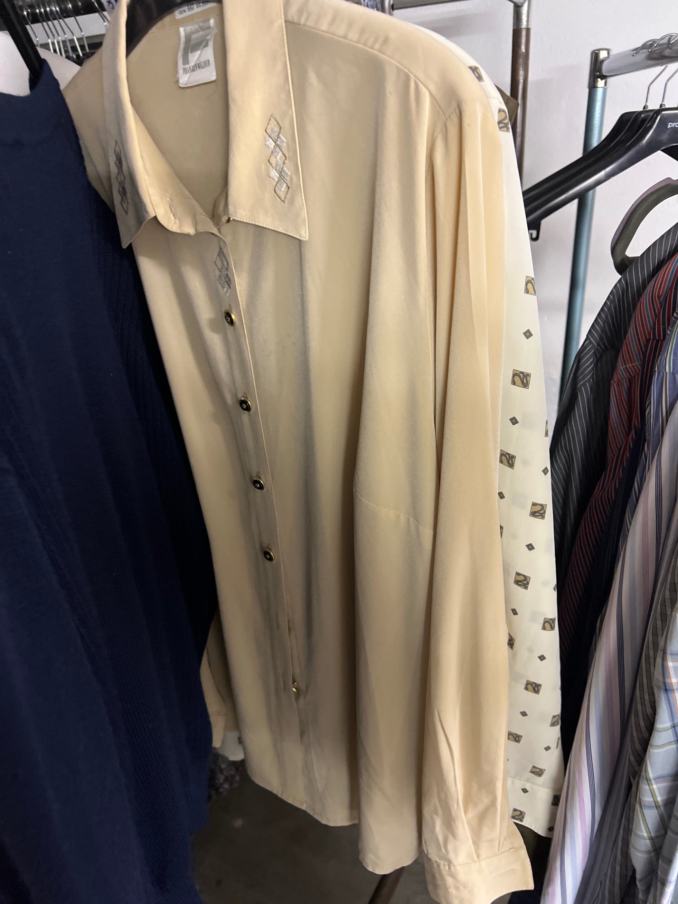 Frankenwälder Hemd Beige Größe: XXXL