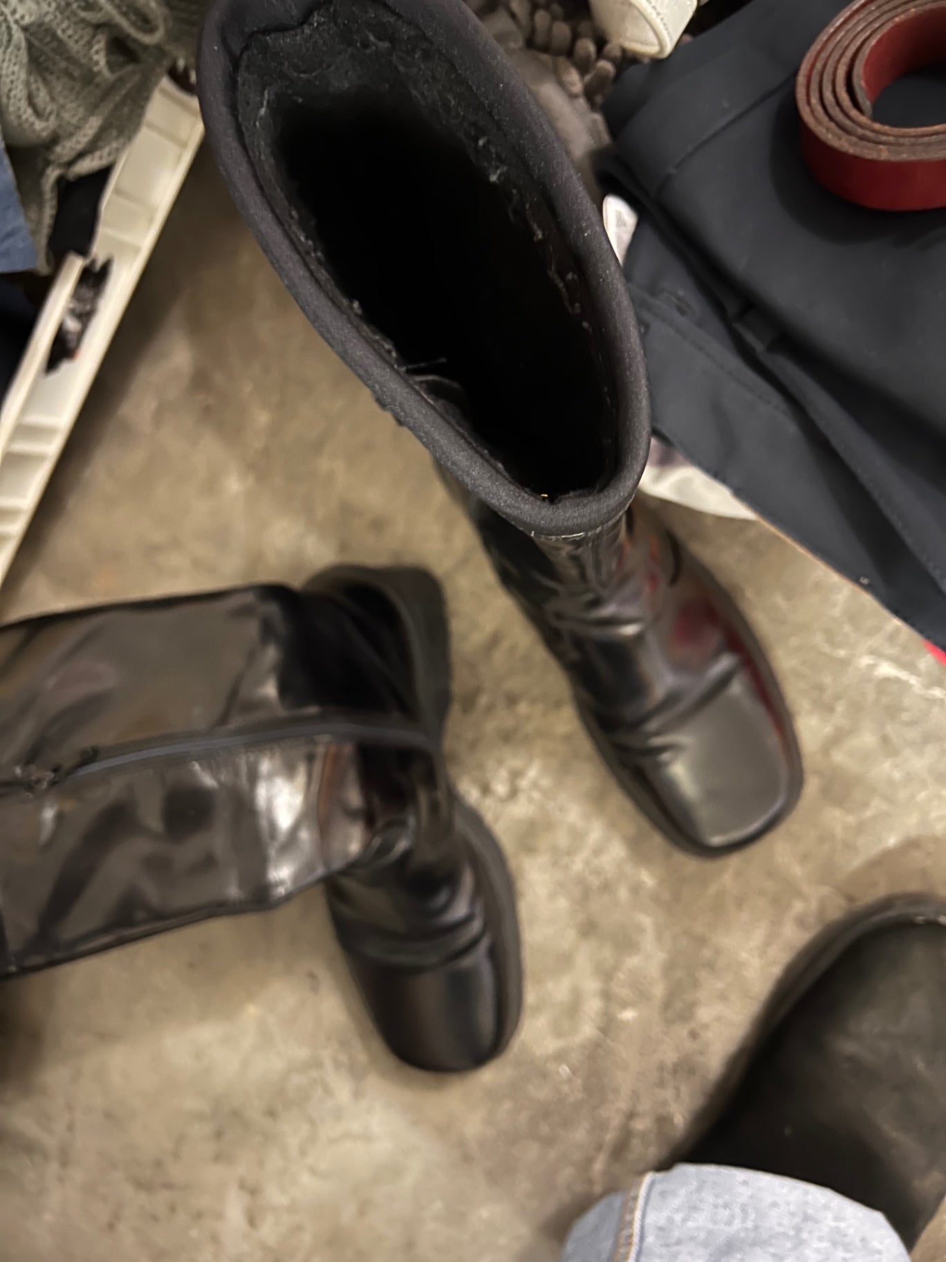 YoKnow Stiefel Schwarz Größe: 38