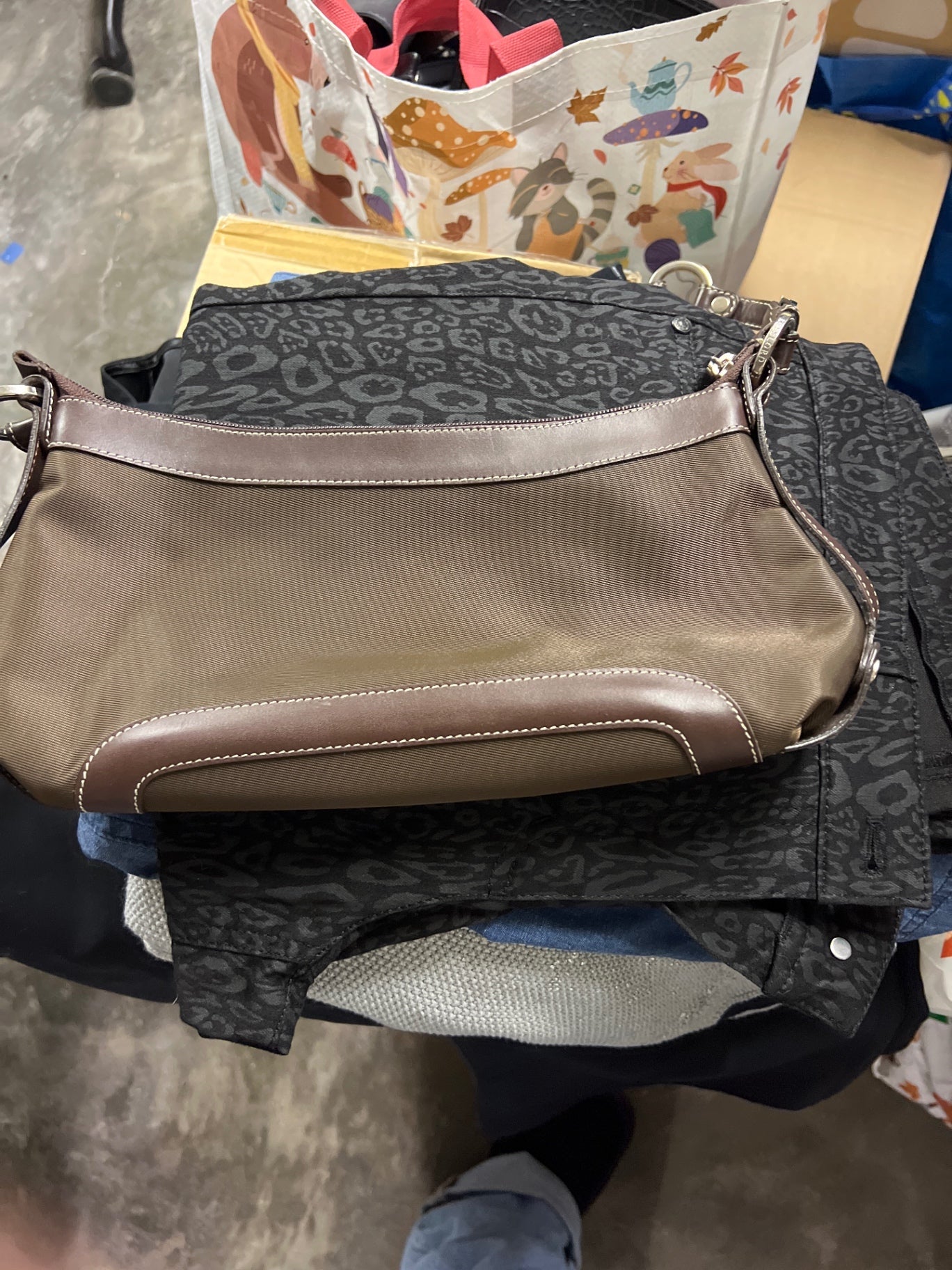 Kesslord Handtasche Braun